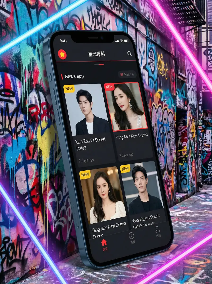 椎名柚子 APP界面展示 - 掌上吃瓜神器